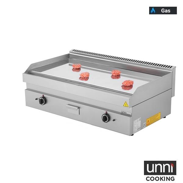 Gas Griddle - Chrome