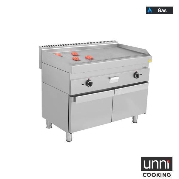 Gas Griddle - 1/3 Ribbed - 2/3 Smooth