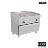 Gas Griddle - 1/3 Ribbed - 2/3 Smooth