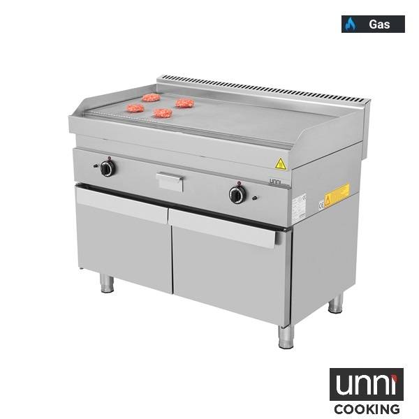 Gas Griddle - 1/3 Ribbed - 2/3 Smooth