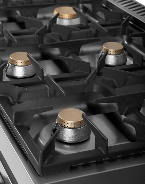 6-Burner Gas Range with Base Cabinet – 44 kW – G70C30-K