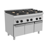 6-Burner Gas Range with Base Cabinet – 44 kW – G70C30-K