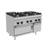 Gas Range with Gas Oven – 6 Burners – G70FGO30-K