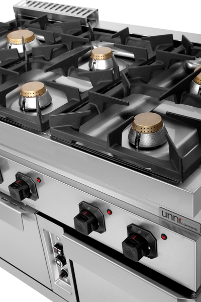 Gas Range with Gas Oven – 6 Burners – G70FGO30-K