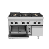 Gas Range with Gas Oven – 6 Burners – G70FGO30-K