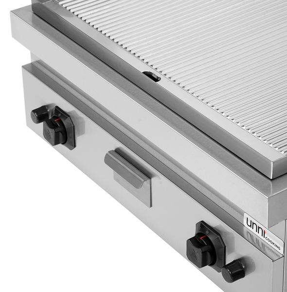 Gas Griddle – Ribbed – G70GP20B+G