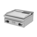 Gas Griddle - 1/2 Smooth / 1/2 Ribbed Chrome - G70GP20B+GSC