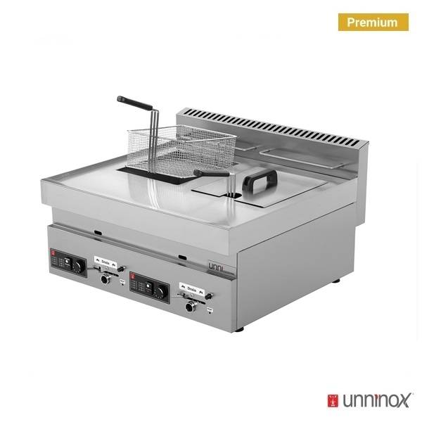 Gas Fryer – 2 × 8 L