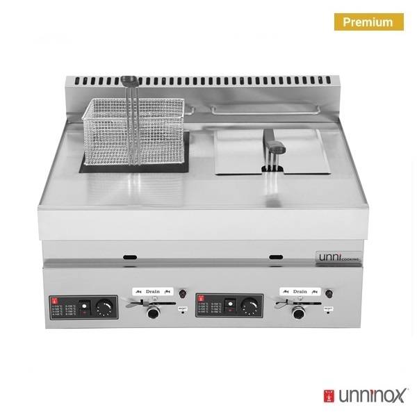 Gas Fryer – 2 × 8 L
