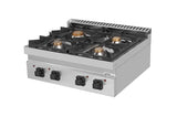 Gas Range – 28.5 kW – 4 Burners