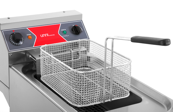 Deep Fryer | Electric | 2x10L | 50°C/200°C | 2x9kW (400V)