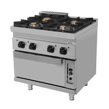 Gas Cooker with Gas Oven – 4 Burners