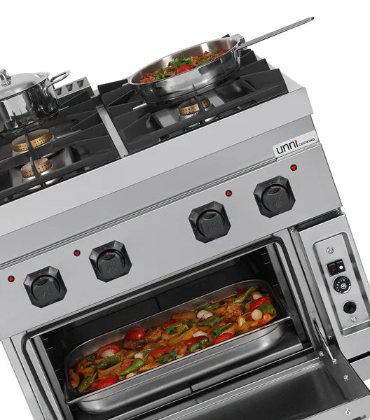 Gas Cooker with Gas Oven – 4 Burners