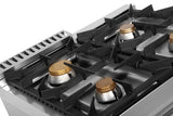 Gas Cooker with Gas Oven – 4 Burners