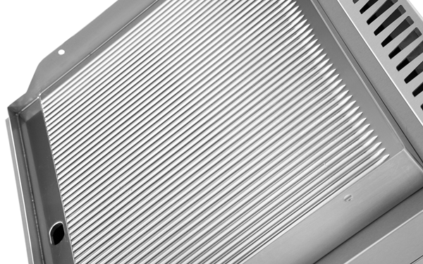 Gas Griddle – Ribbed Chrome – G70GP20B+GC