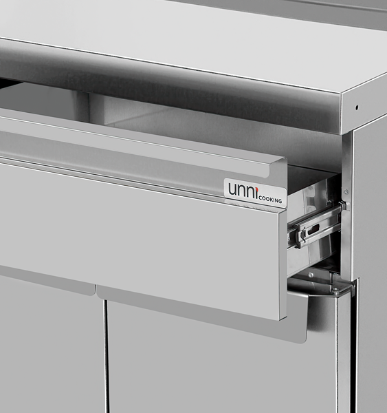 Work Table with Under Cabinet – Freestanding – 70IB20-K