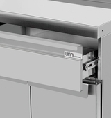 Work Table with Under Cabinet – Freestanding – 70IB20-K