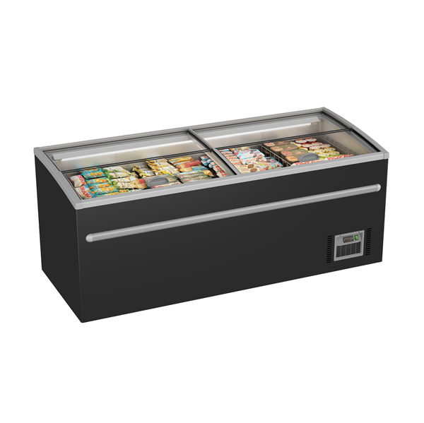 Supermarket Chest Freezer | 1040 Liters | Black