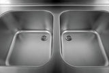Dishwasher sink unit 180x70xH85 2 Bowl Left