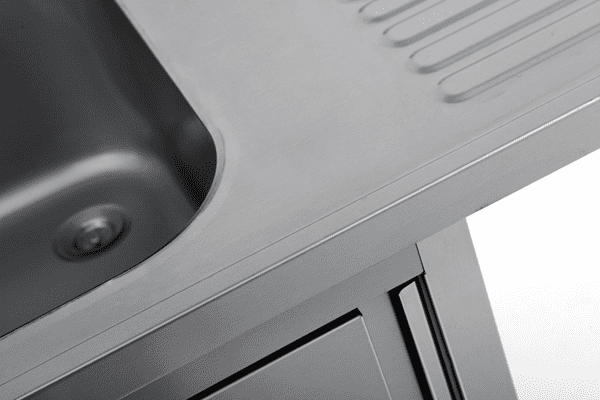 Dishwasher sink unit 140x70xH85 Bowl Left