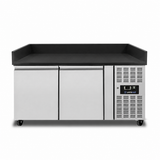 Black Pizza Workstation – 2 Doors – 151 × 80 × 100 cm