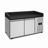 Black Pizza Workstation – 2 Doors – 151 × 80 × 100 cm