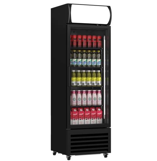 Refrigerator With 1 Glass Door – 375 Liters