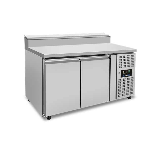 Saladette | 2 Doors (1/1 GN) | Top for 6 × 1/3 GN | +2°C to +8°C | Forced Air Cooling | Hinged Lids