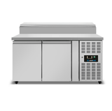 Saladette | 2 Doors (1/1 GN) | Top for 6 × 1/3 GN | +2°C to +8°C | Forced Air Cooling | Hinged Lids