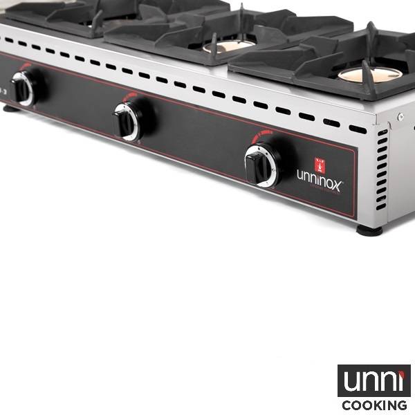 Tabletop cooker – 3 × 7 kW – STO-3