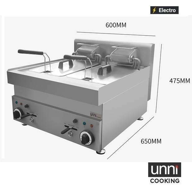 Electric Fryer 2×10L – ECO
