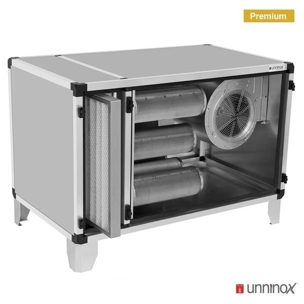 Exhaust air purification plant – 4000 m3/h