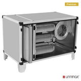 Exhaust air purification plant – 3000 m3/h