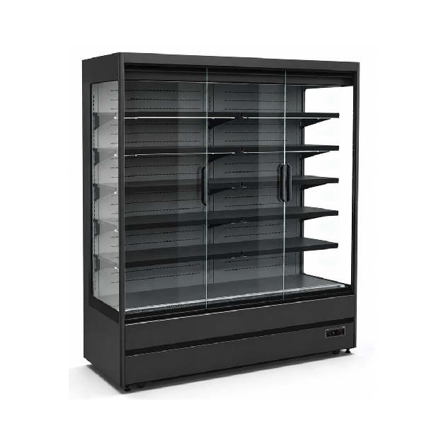 Wall-mounted refrigerator LUCA 2.0 – Professional Open Display Cooling