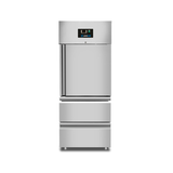 Refrigerator – 1 Door – GN 2/1 – 650 Liters – 1 Half Door And 2 Drawers
