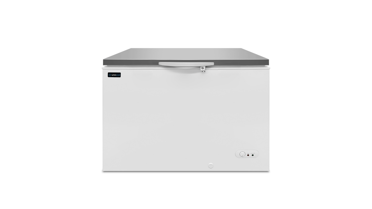 Freezer 358 Liters – White with Stainless Steel Lid – -18°C to -25°C