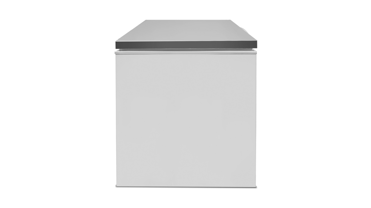 Freezer 358 Liters – White with Stainless Steel Lid – -18°C to -25°C