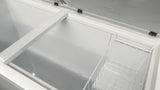 Chest Freezer 558 Liters – White with Stainless Steel Lid – -18°C to -25°C