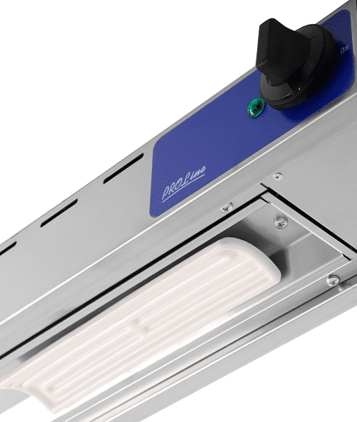 CERAMIC HEATER 1400x180xH90mm