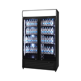 Professional Display Refrigerator 900 Liters with 2 Glass Doors