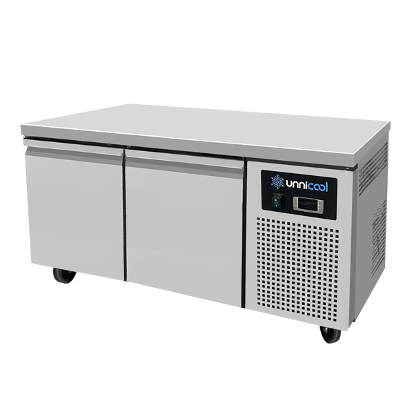Refrigerated Counter | Low Model | 2 Drawers (1/1 GN) | 1210 × 700 × 600 (H) mm