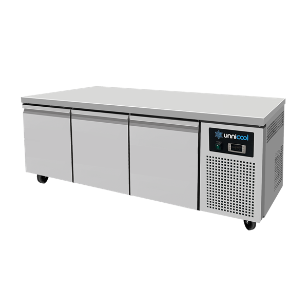Refrigerated Counter | Low Model | 3 Drawers (1/1 GN) | 1610 × 700 × 600 (H) mm