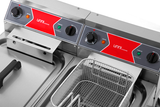 Deep Fryer | Electric | 2x10L | 50°C/200°C | 2x9kW (400V)