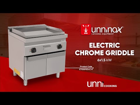 Electric Griddle - Chrome - E70GP20K+C