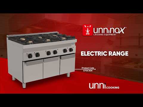 6-Burner Gas Range with Base Cabinet – 44 kW – G70C30-K