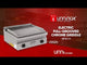Gas Griddle – Ribbed Chrome – G70GP20B+GC