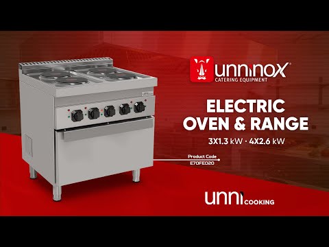 Electric Range with Electric Oven – 4 Cooking Zones – E70FEO20