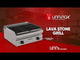 Lava rock grill – 18kW – G70GP20