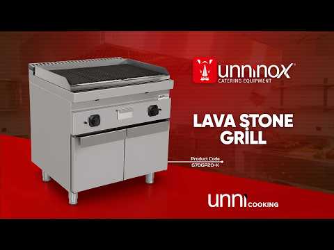 Gas Lava Rock Grill – 18 kW – G70GP20-K