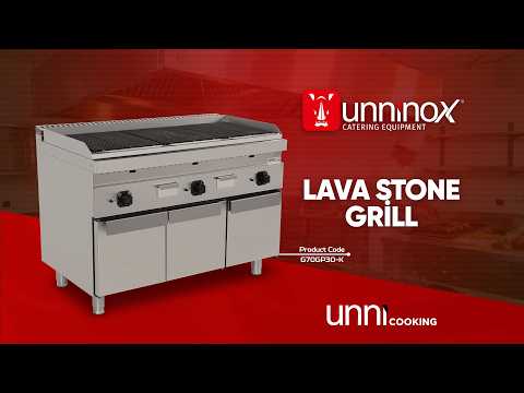 Gas Lava Rock Grill – 27kW – G70GP30-K